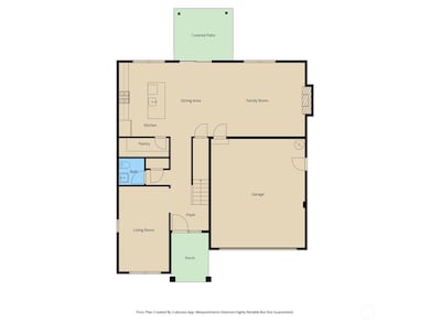 Main level floorplan