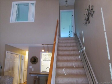 Stairs to 2nd floor master.