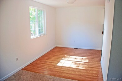 Formal dining room with new engineered wood floor!