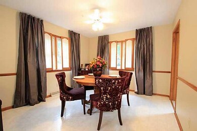 Dining Room. Large formal dining area open to the 