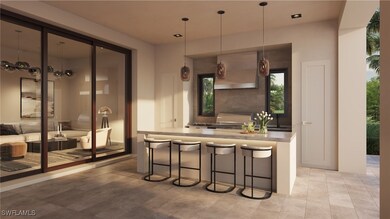 Rendering of outdoor living
