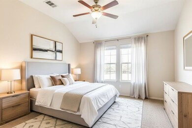 Digitally staged secondary bedroom #2