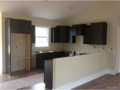 Actual home- kitchen in progress.