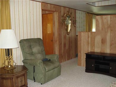 Living Room. With front entry