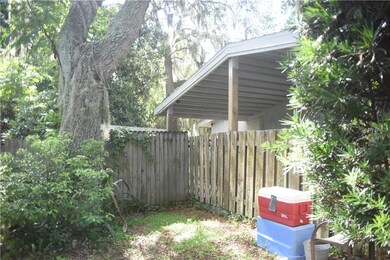 Left side front yard