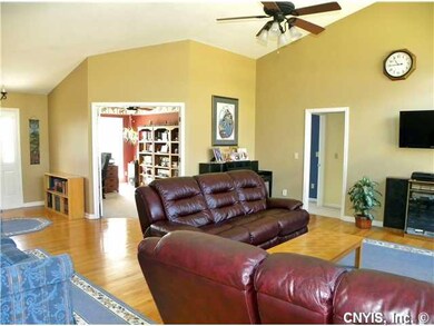 Great Room. Bright, vaulted Great Room opens up to