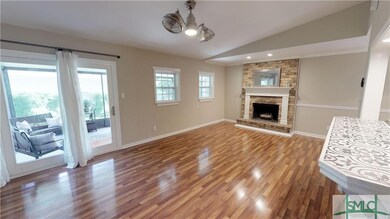 Main living/family room. Notice your high ceilings