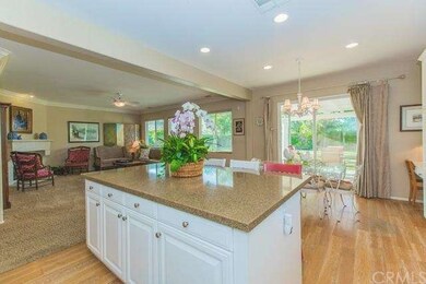 Large island with breakfast bar and amazing views 