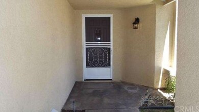 Covered porch entry.