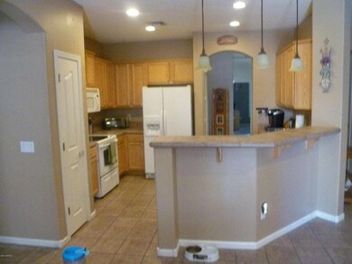 kitchen from dining room