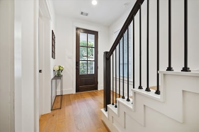 Entry front door of elegance complimenting the hom