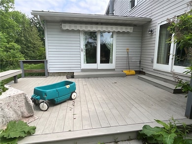 Rear deck