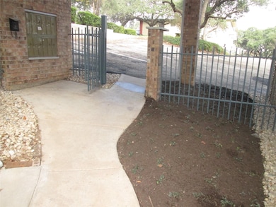 View of gate with fence