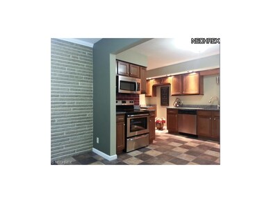 View of the kitchen from the dining/dinette.