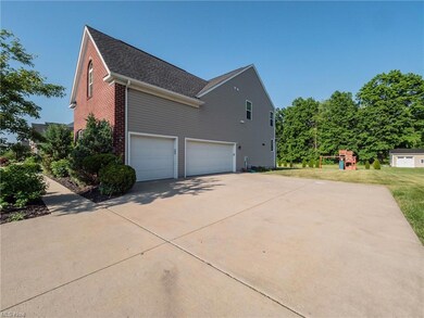 One of the few homes with a 3 car attached garage.