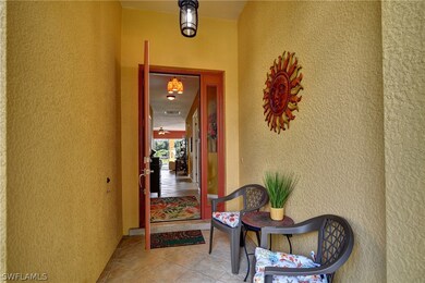 Enjoy your coffee on the screened front lanai