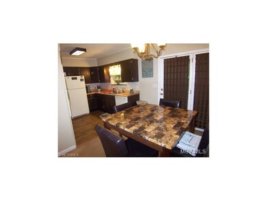 Dining area off beside kitchen