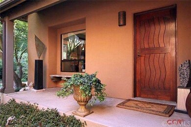Front door to main house.