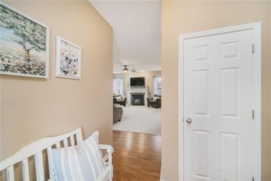 Entrance to the family room