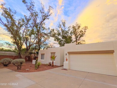 Driveway and Garage