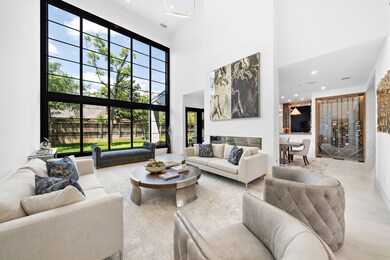The formal first floor living room offers exceptio