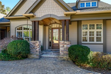Pavers extend to front door