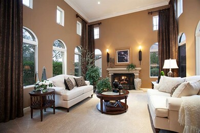 FORMAL LIVING ROOM | featuring custom draperies, c