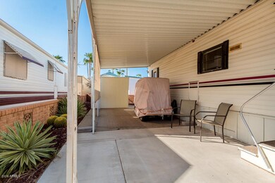 Shaded Patio area