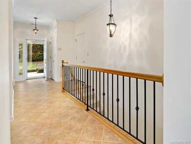 Extra wide and open plan entry makes guests feel w