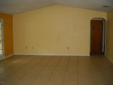 Vaulted open floor plan