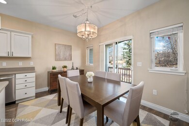Open concept dining room
