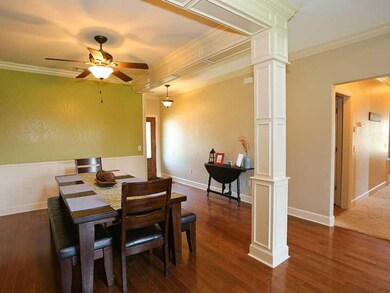 Dining Room. Formal dining room and entry flowing