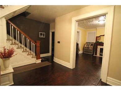 Entry/Foyer. This entry shows off the polished har