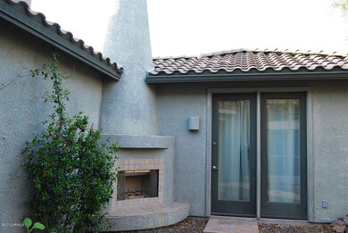 Courtyard Fireplace
