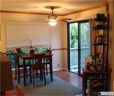 Dinning area  has access to second balcony.