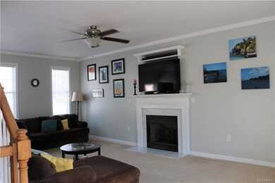 Family Room looking from back door.