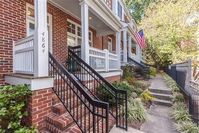 Sidewalk to front porch entry