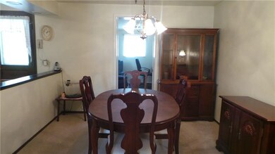 Dining room is open to both the living and kitchen