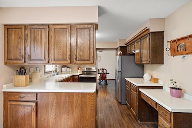 Plenty of cabinet and counter space!