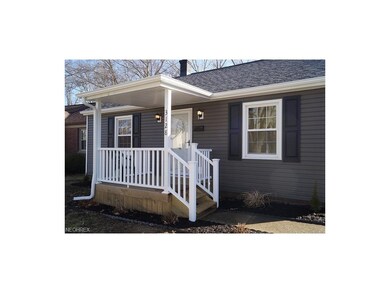 front porch newly constructed