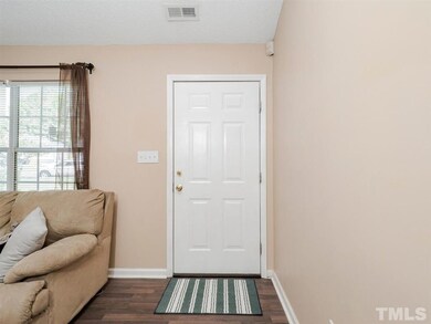 Front door opens directly into the family room