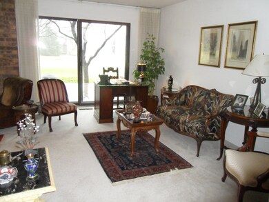 Living Room with Sliders to a Huge Deck