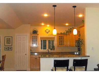 Kitchen. Grtanite Island for casual...
