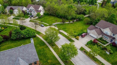 02a Drone of yard and path to park