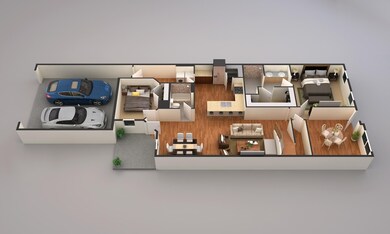 3D view of your first floor!