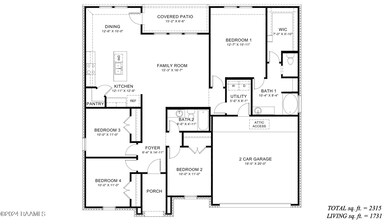 Floor Plan ML Bienville B
