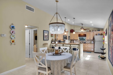 Breakfast Table and Kitchen