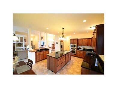 Kitchen. eat-in kitchen with center island, pantry