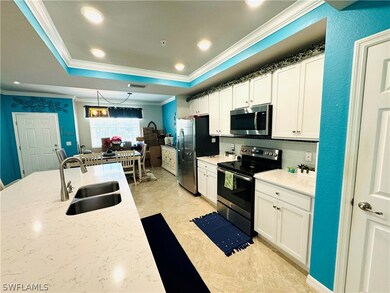 Island with sink for meal prep