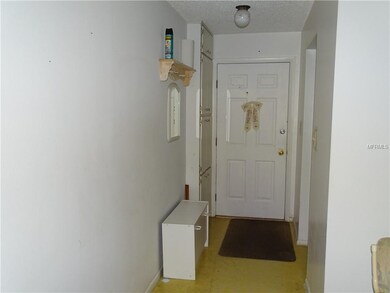 Entry foyer with cabinets